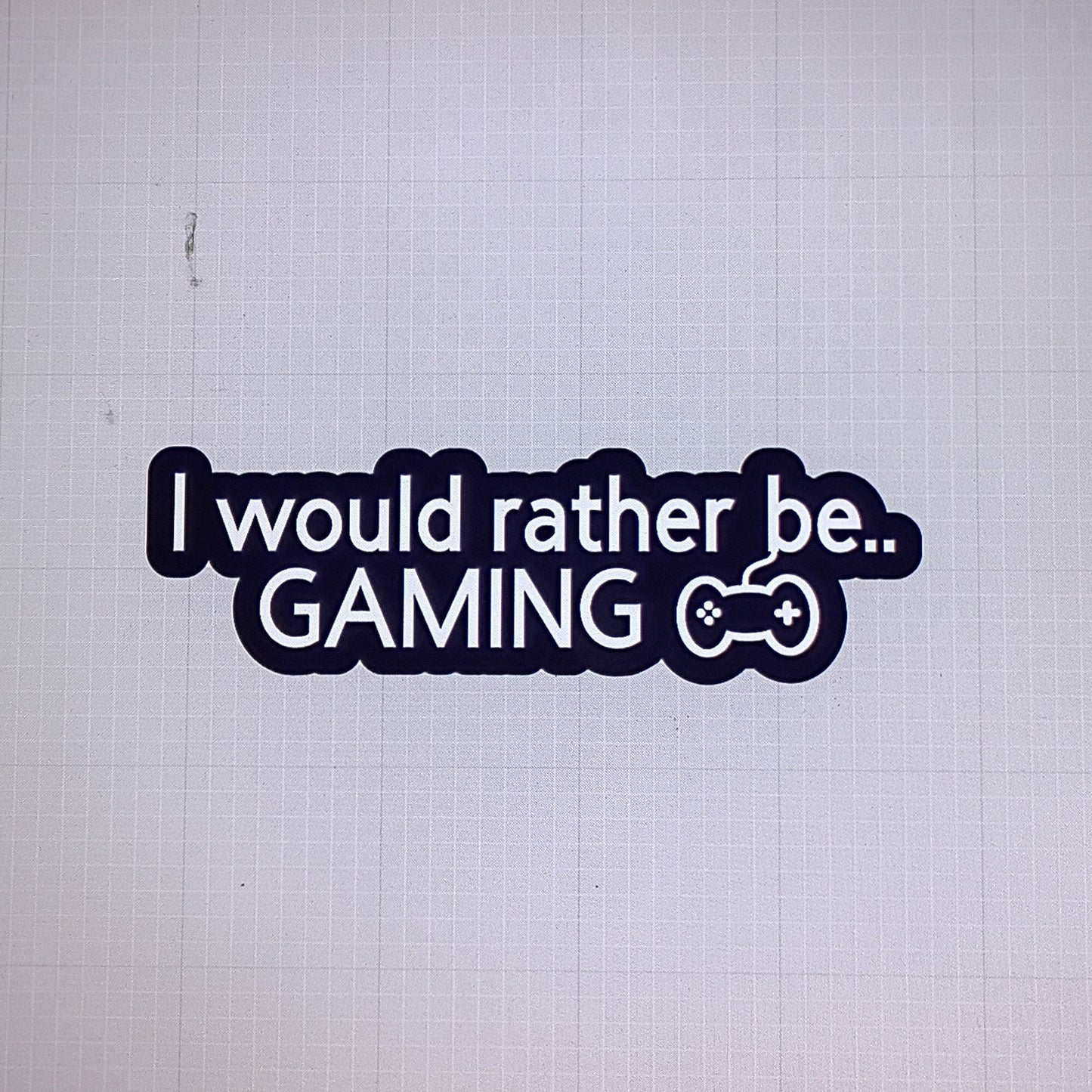 Rather be gaming (sticker)
