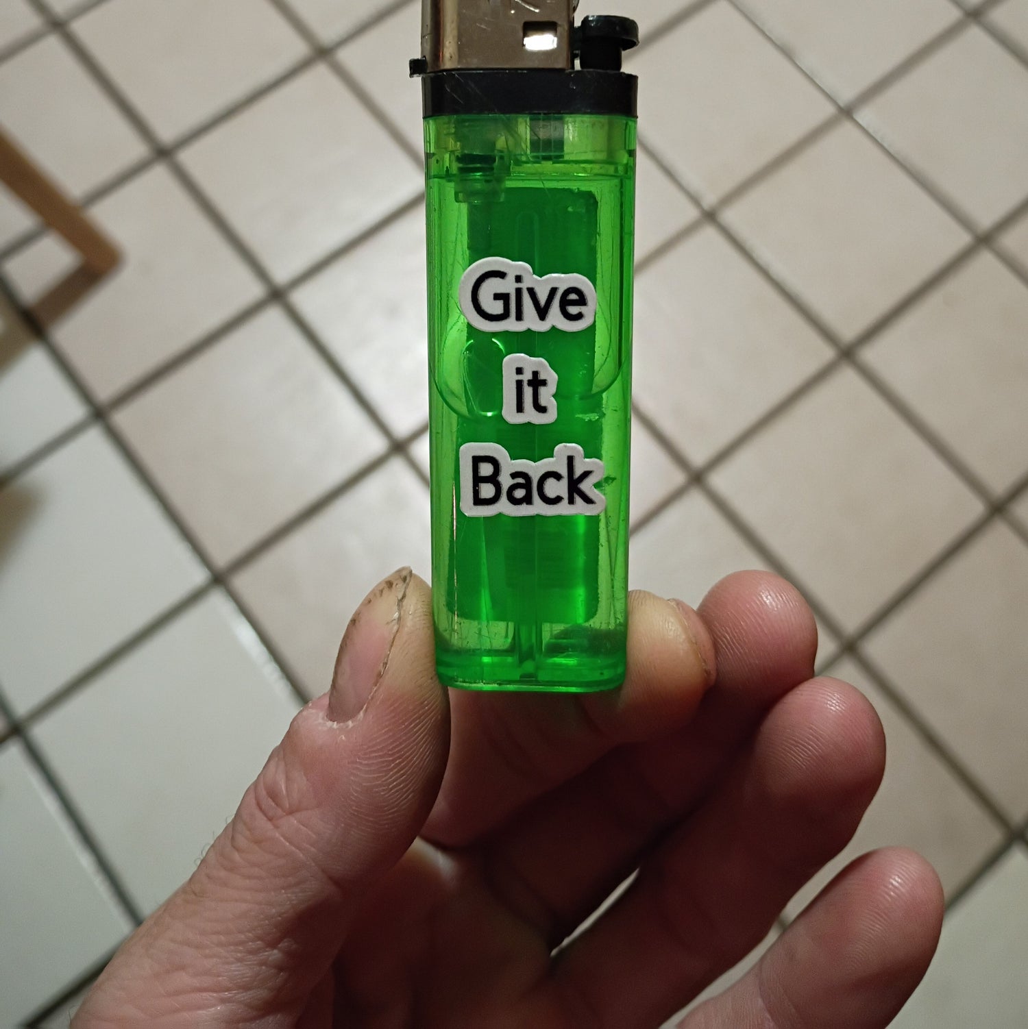 Lighter stickers