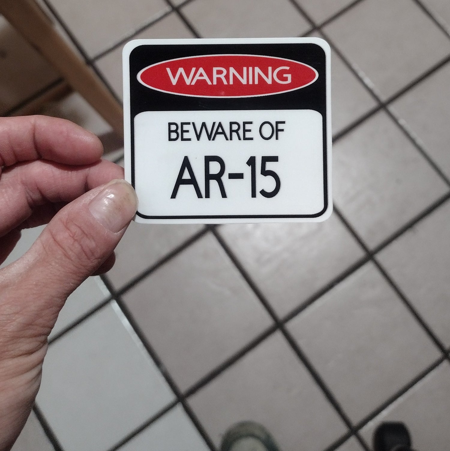 Firearms stickers