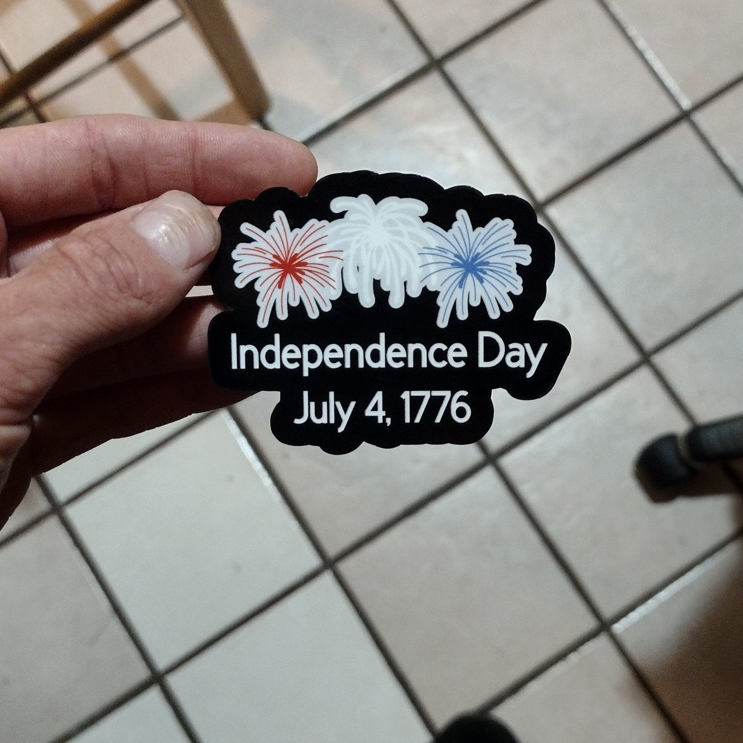 Independence day 1776 (sticker)