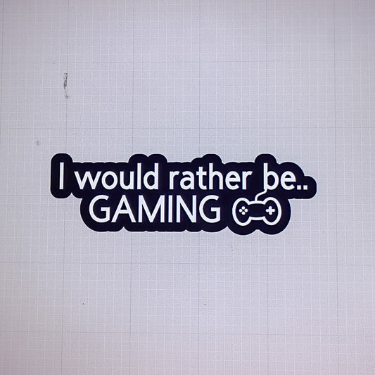 Rather be gaming (sticker)