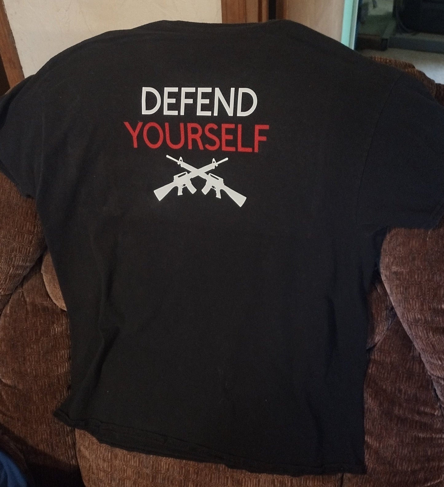 Defend YOURSELF  range shirt (vinyl)