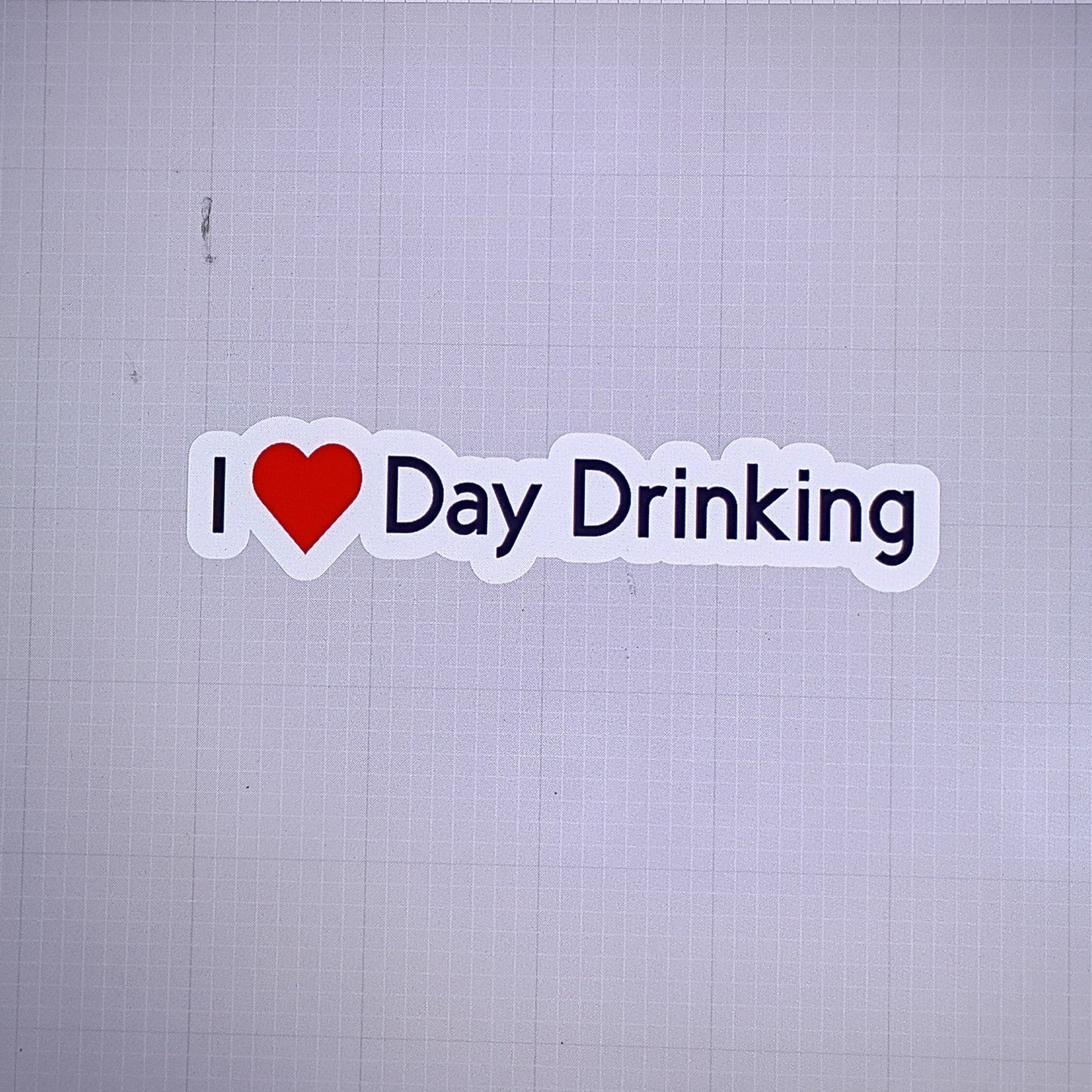 Day drinker (sticker / vinyl)