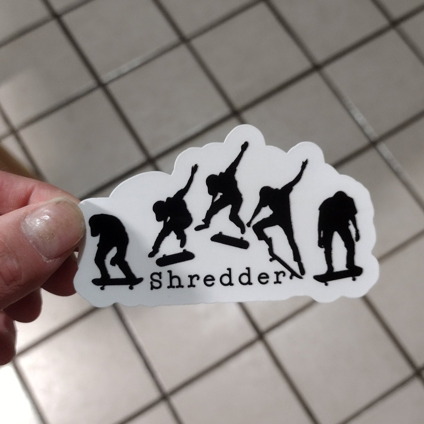 SHREDDER (sticker)