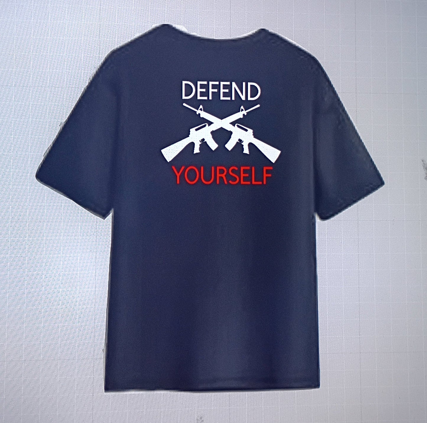 Defend YOURSELF  range shirt (vinyl)